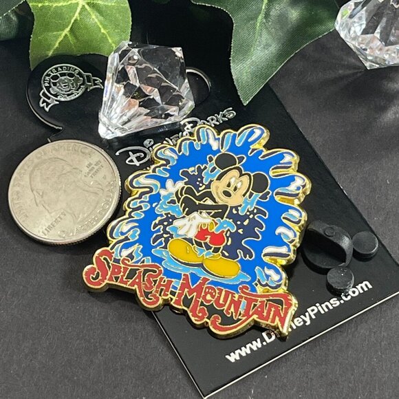 Disney Splash Mountain Trading Pin Mickey Mouse Lapel Pin Brooch Badge Jewelry - Picture 3 of 10